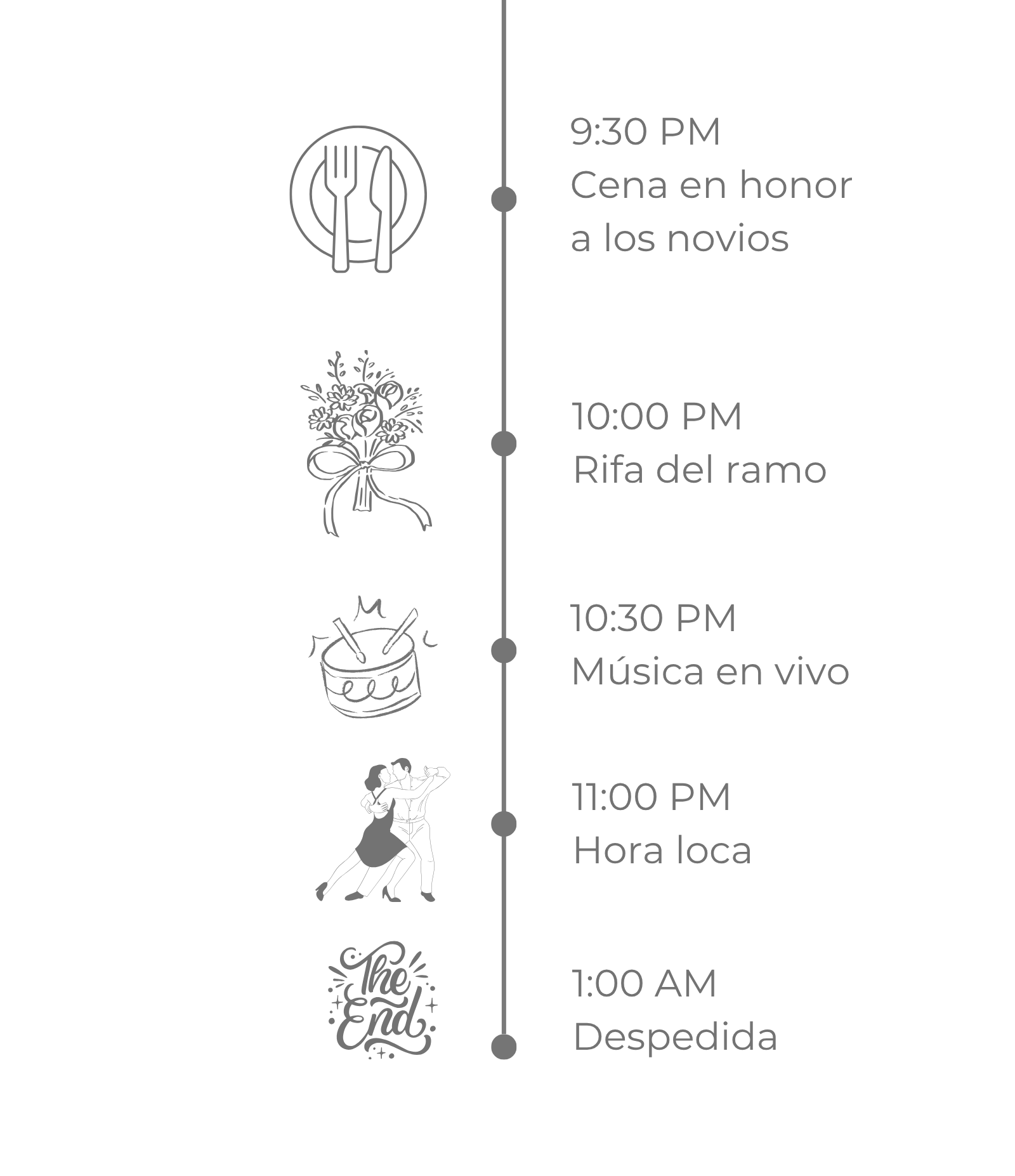 Documento A4 Programa boda casamiento flores elegante blanco (1600 x 2800 px) (10)