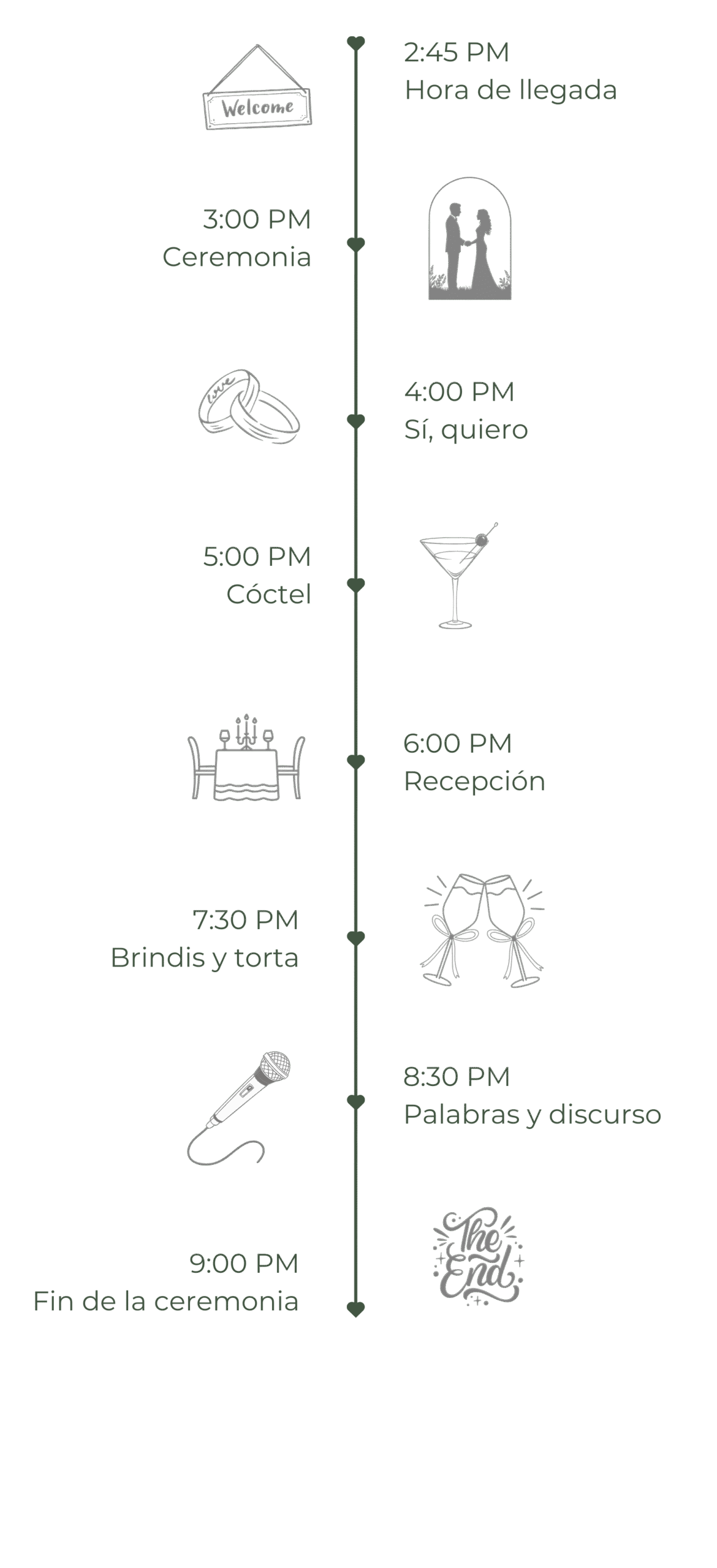 Documento A4 Programa boda casamiento flores elegante blanco (1600 x 2800 px) (1600 x 3000 px) (20)