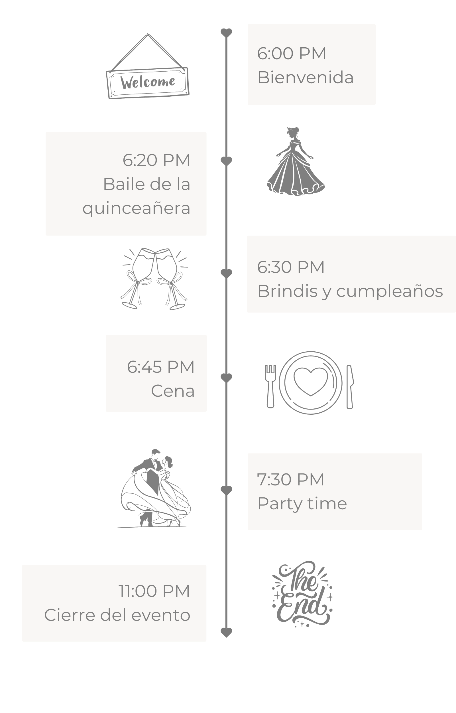 Documento A4 Programa boda casamiento flores elegante blanco (1600 x 2800 px) (28)