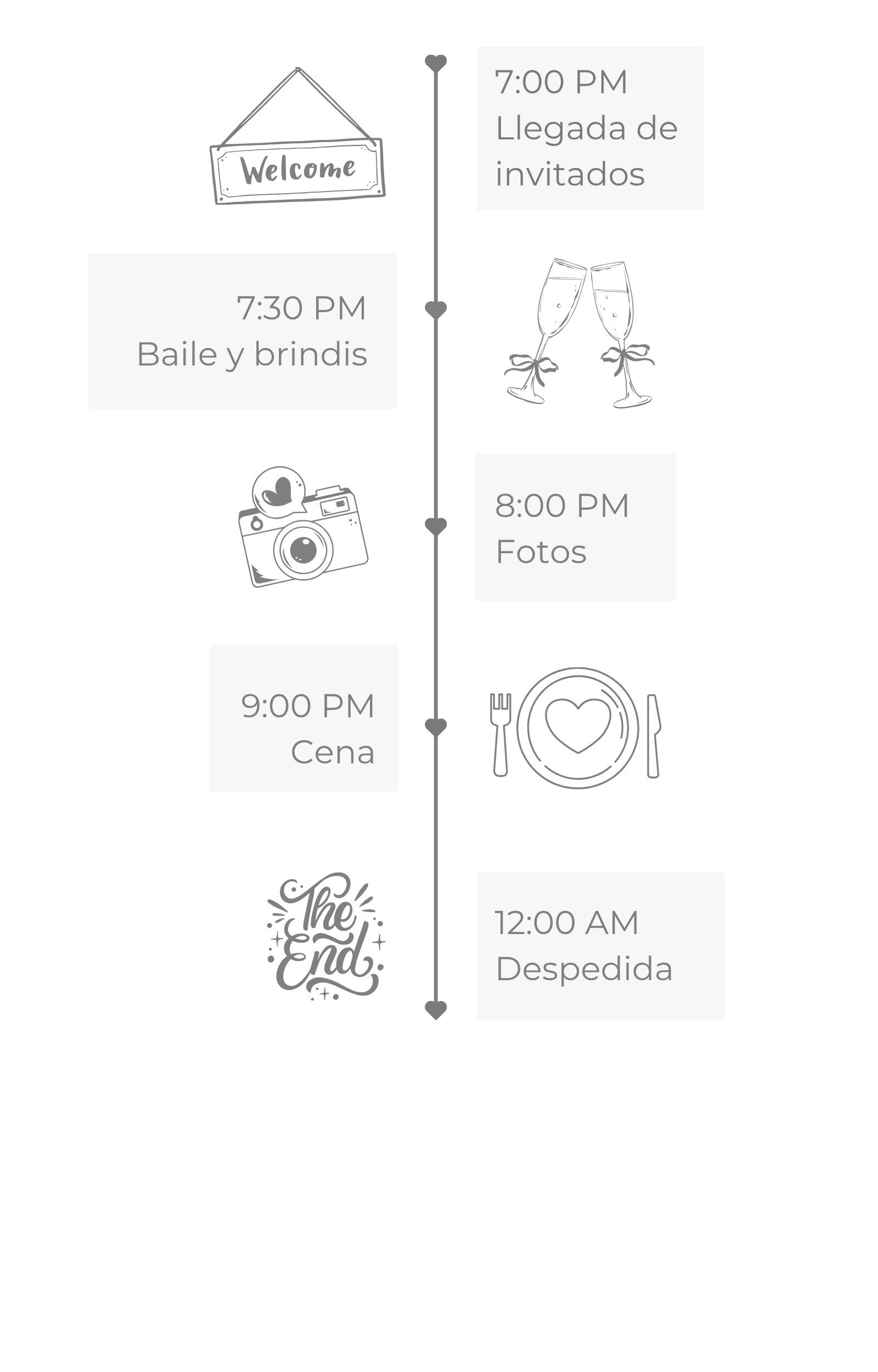Documento A4 Programa boda casamiento flores elegante blanco (1600 x 2800 px) (5)