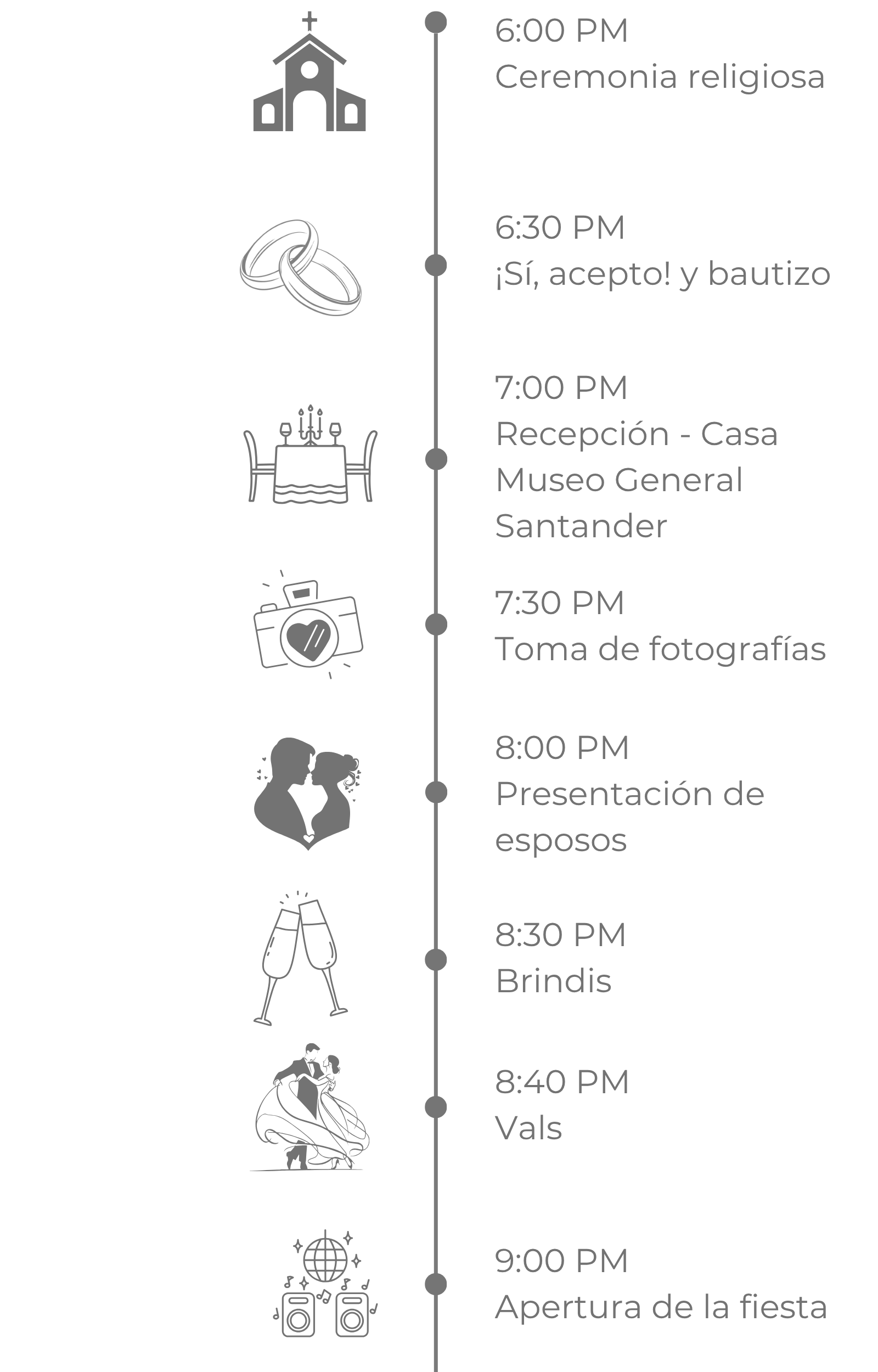 Documento A4 Programa boda casamiento flores elegante blanco (1600 x 2800 px) (9)