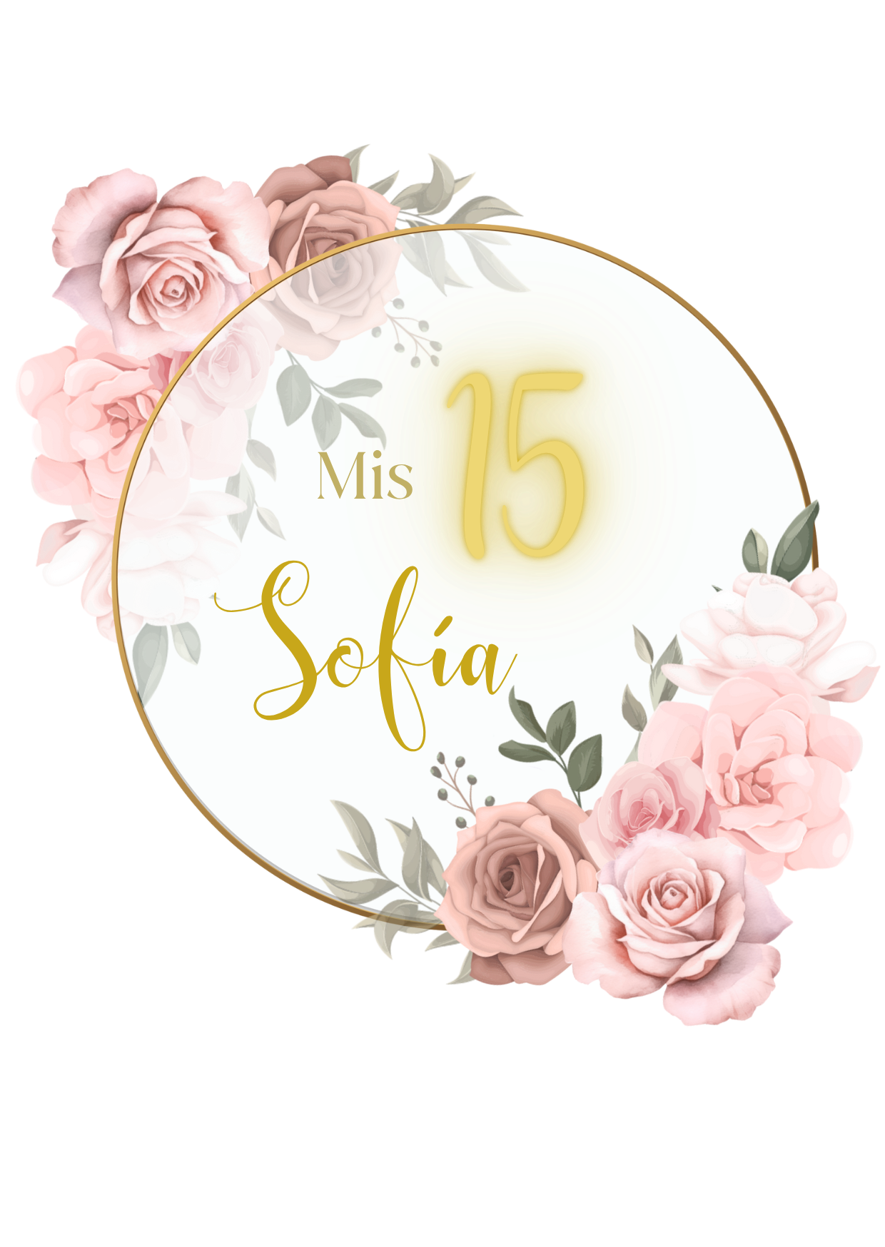 Invitación 15 rapunzel