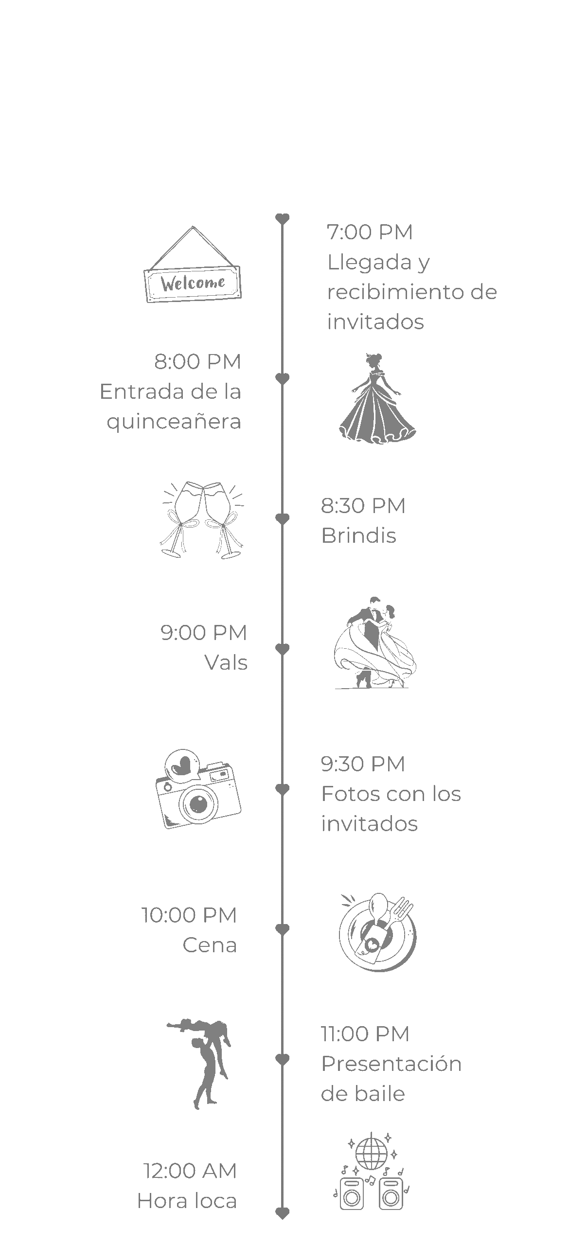 Documento A4 Programa boda casamiento flores elegante blanco (1600 x 2800 px) (1600 x 3000 px) (23)