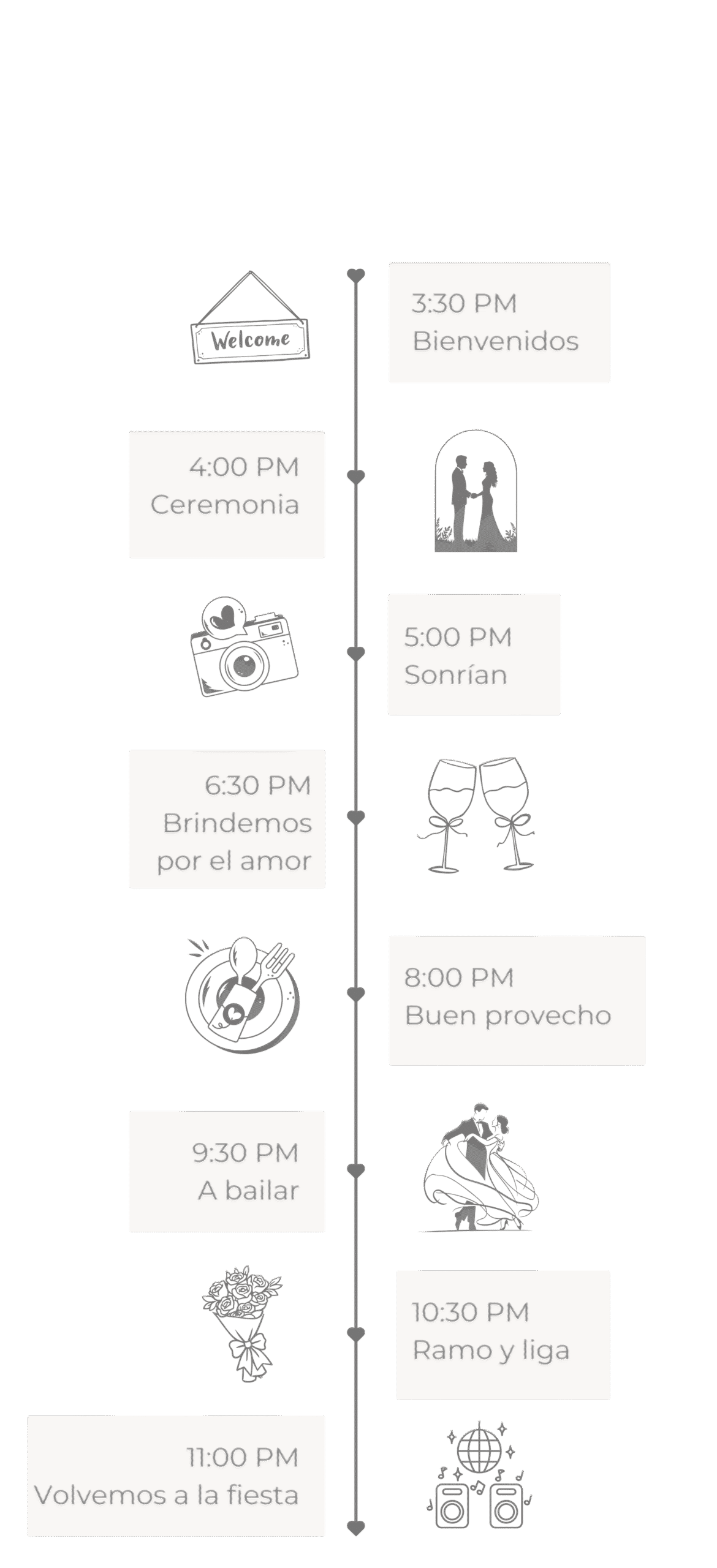 Documento A4 Programa boda casamiento flores elegante blanco (1600 x 2800 px) (1600 x 3000 px) (44)