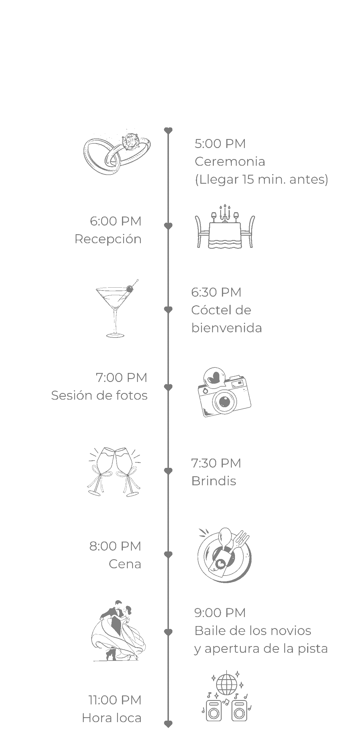 Documento A4 Programa boda casamiento flores elegante blanco (1600 x 2800 px) (1600 x 3000 px) (47)