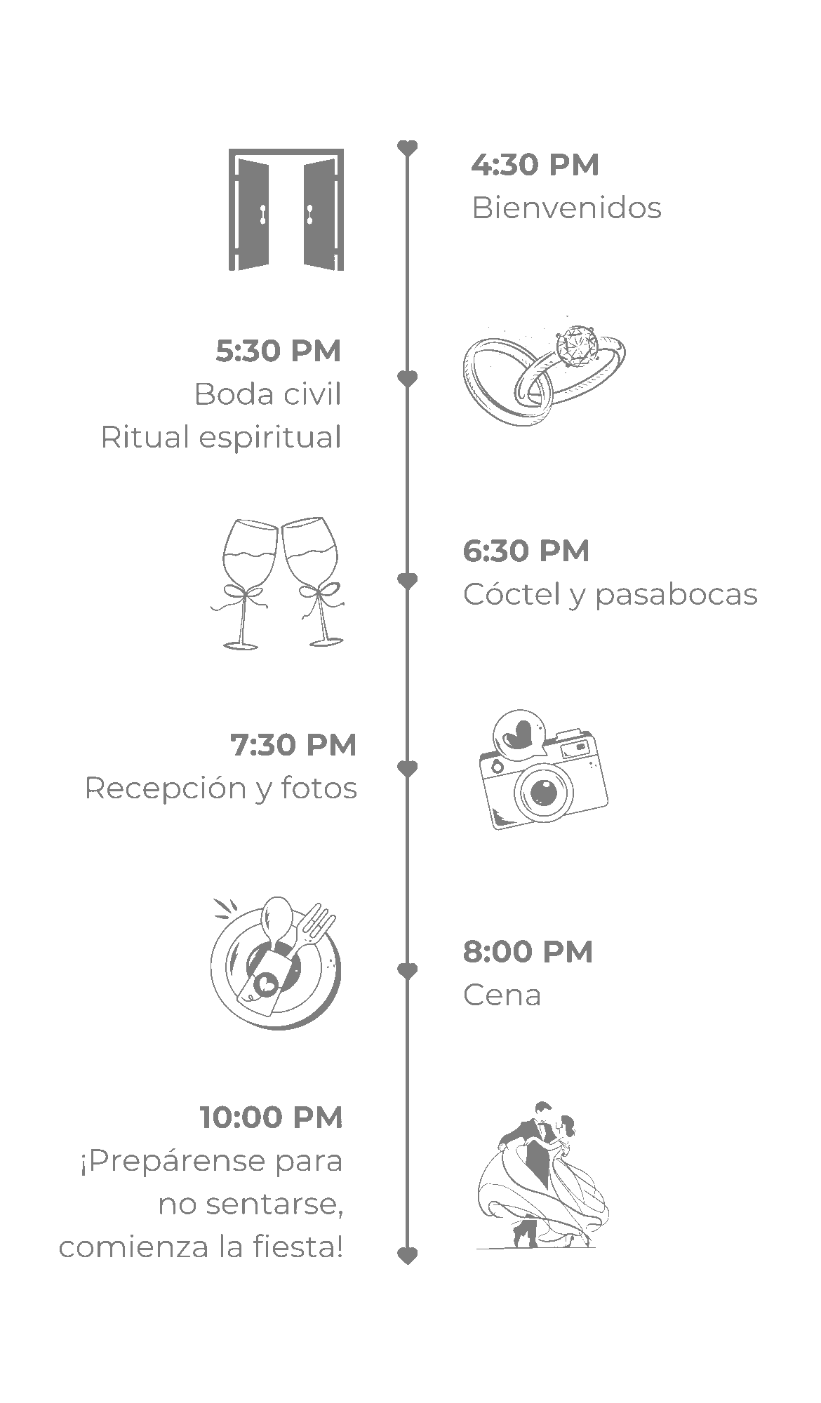 Documento A4 Programa boda casamiento flores elegante blanco (1600 x 2800 px) (1600 x 3000 px) (52)