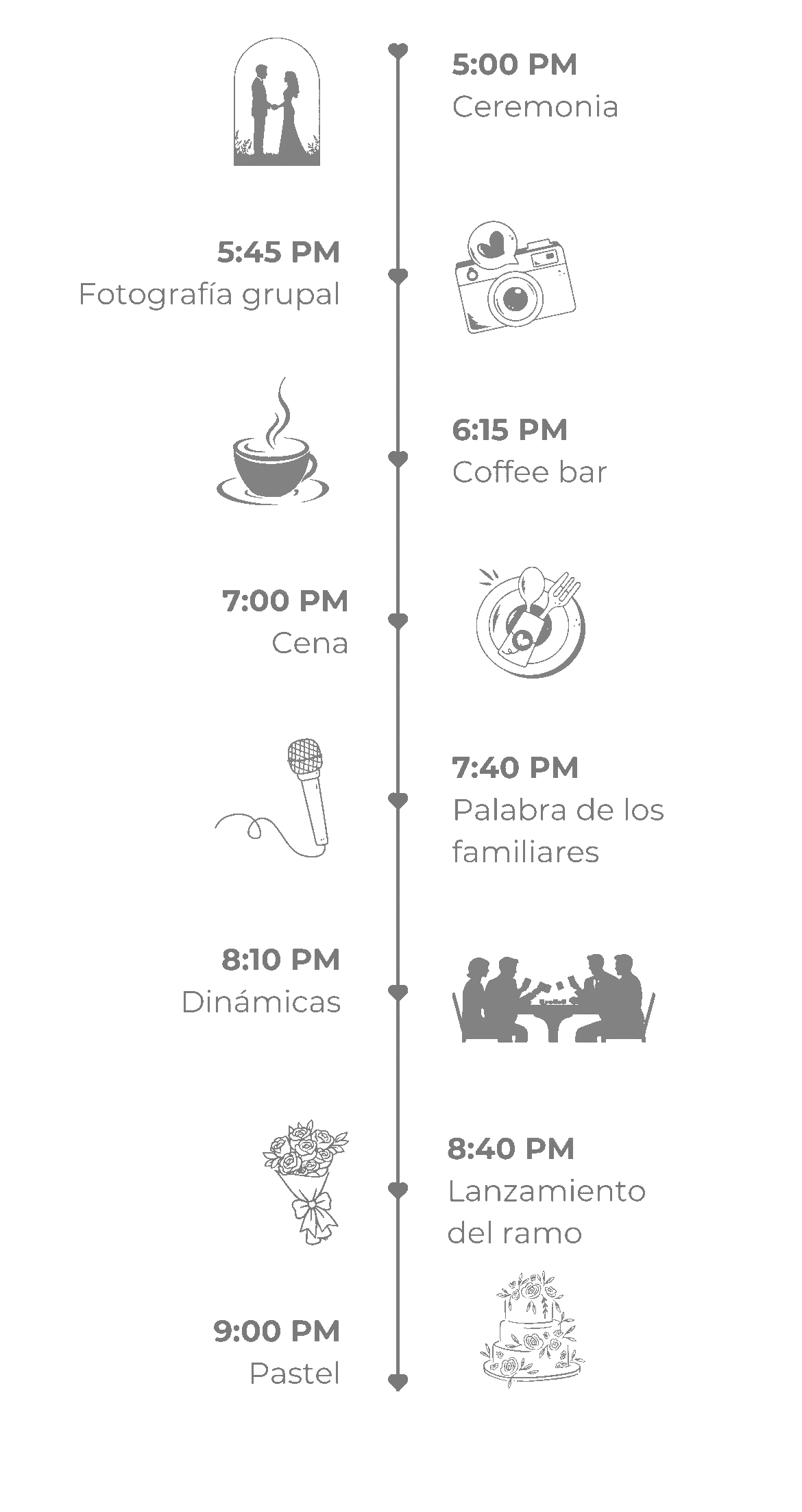 Documento A4 Programa boda casamiento flores elegante blanco (1600 x 2800 px) (1600 x 3000 px) (55)