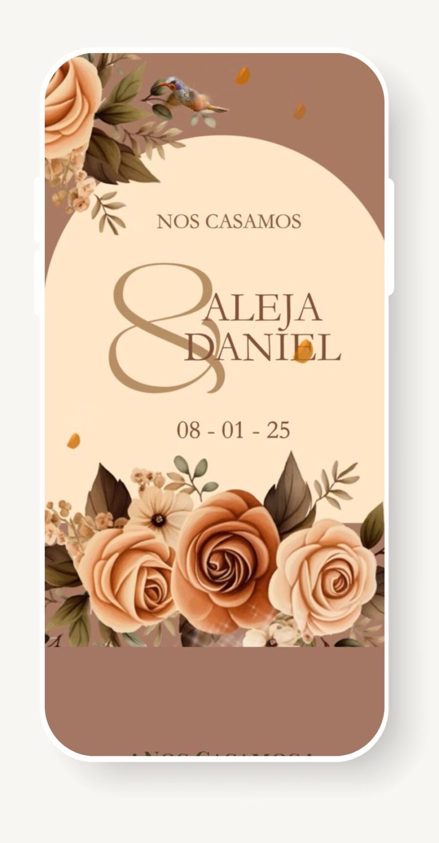 V0029B Color Café y Beige Terracota, Vitage